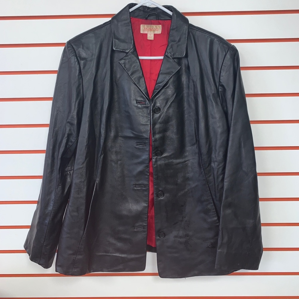 Murano Women’s large leather jacket